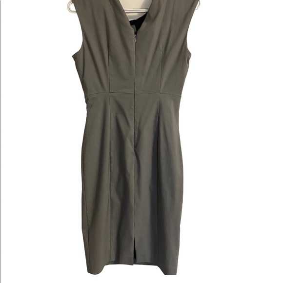Grey Fitted Dress - Perfect for Work or any Event - Picture 2 of 2